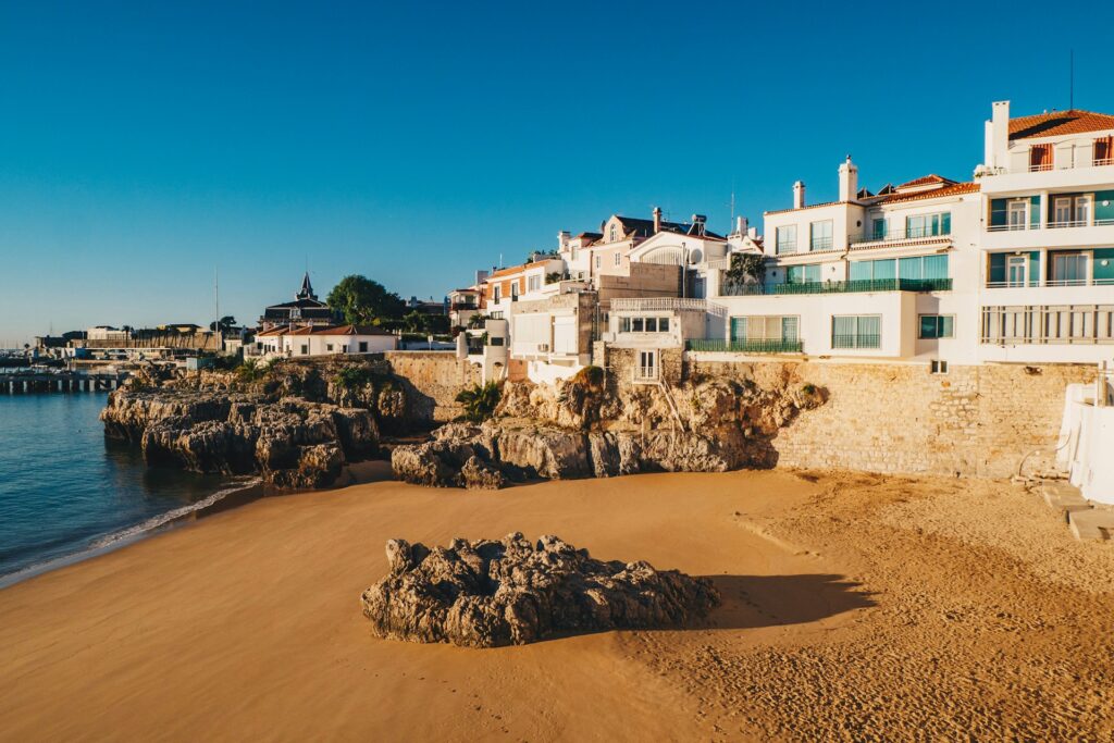 beachfront view